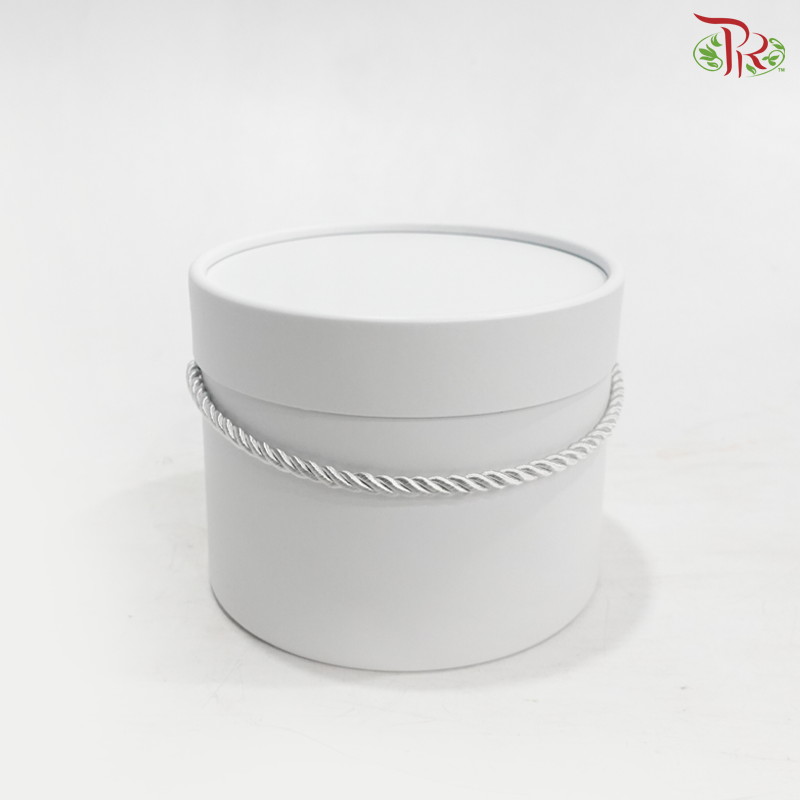1'SET Round Box Set - White