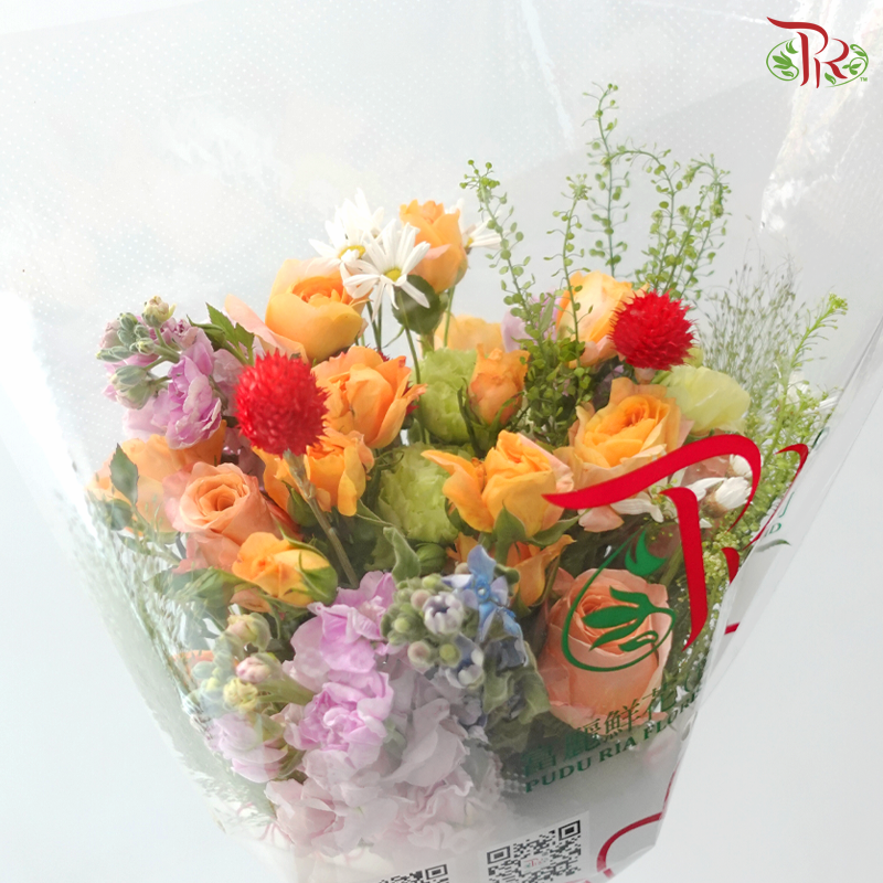 Signature Weekly Flower Bunch - Blooming Joy (Medium Bunch)