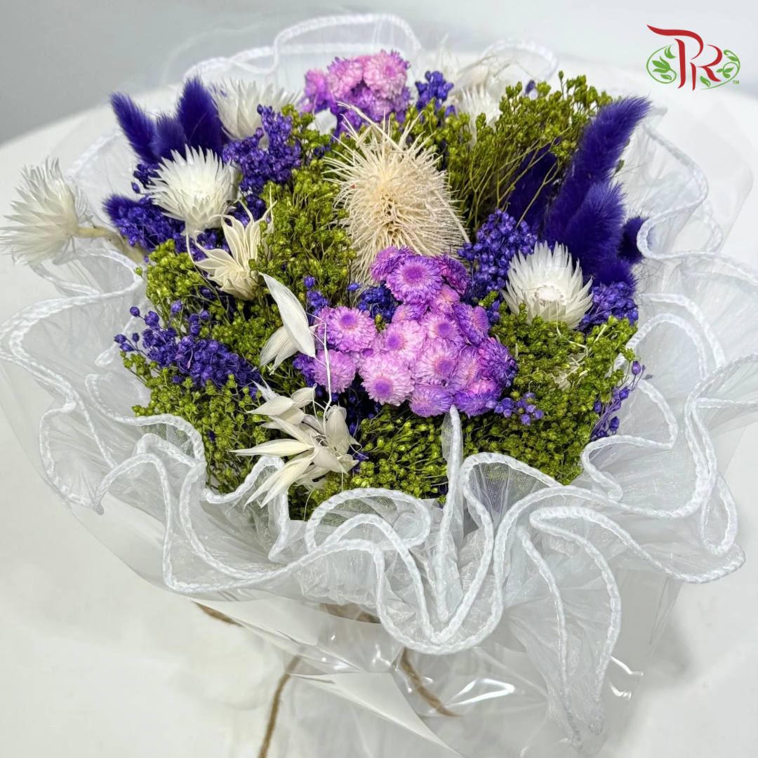 Mini Everlasting Hand Bouquet (Dried Flower)