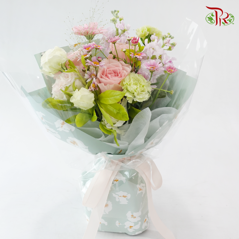 Signature Weekly Flower Bunch - Morning Garden Whisper (Medium Bunch)