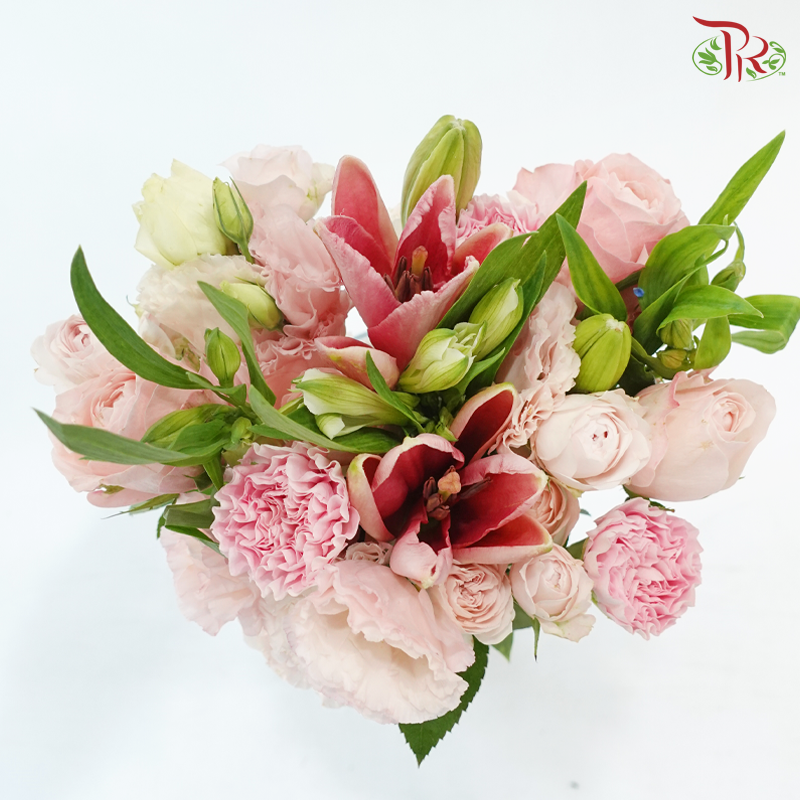 Signature Weekly Flower Bunch - Pink Darling Reverie (Medium Bunch)