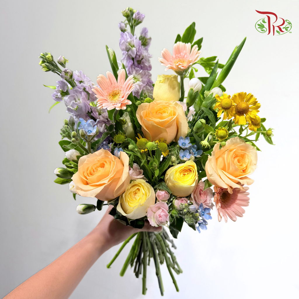 Signature Weekly Flower Bunch - Pastel Morning Petals (Big Bunch)