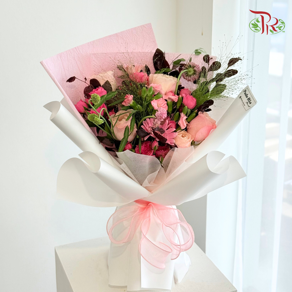Signature Weekly Flower Bunch - Sweet Pink Mirage (Big Bunch)
