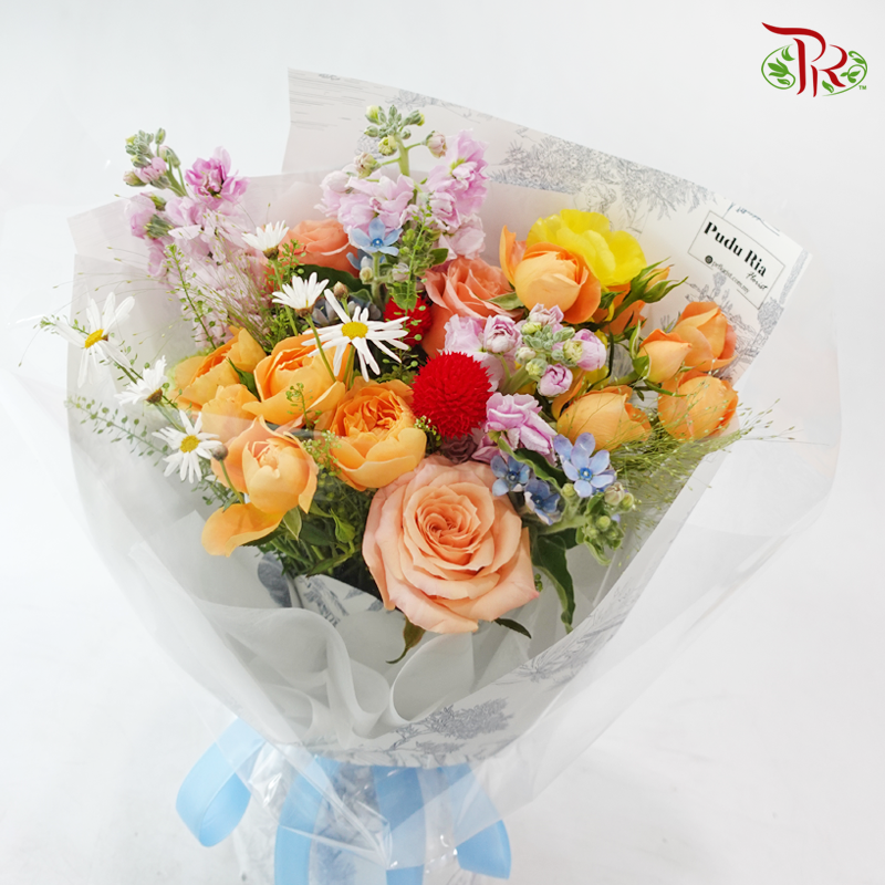 Signature Weekly Flower Bunch - Blooming Joy (Medium Bunch)