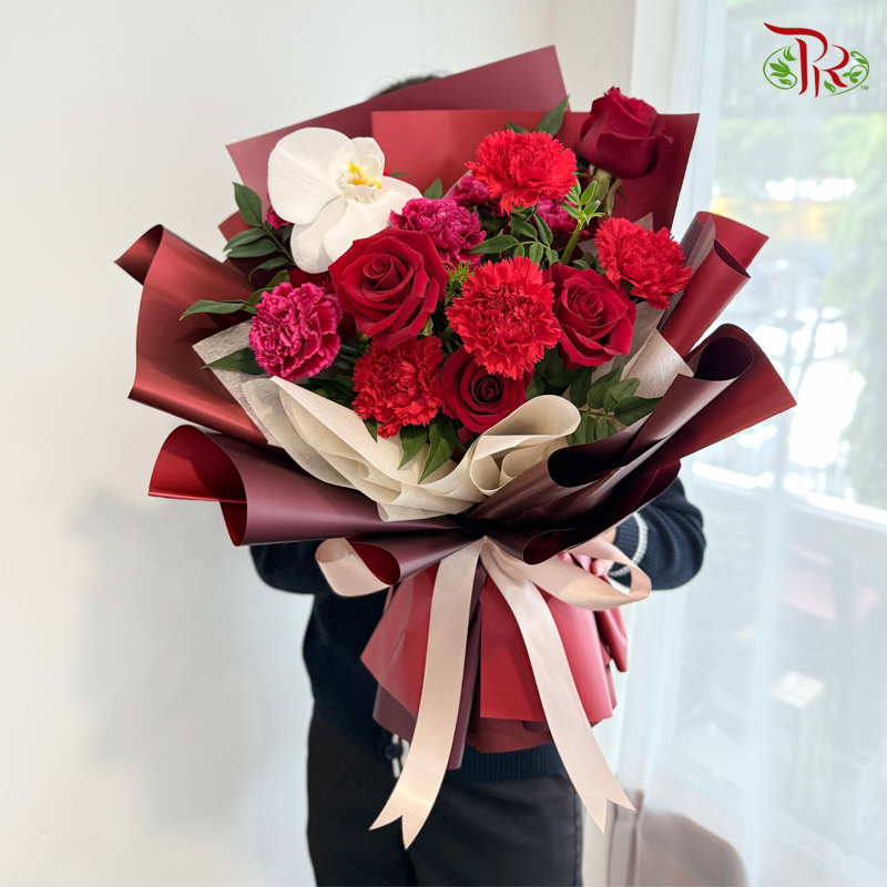 【Mum's Series】Rouge Royale by bouquet scaffold