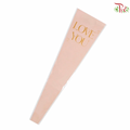 Single Stalk Wrapper - ‘Love You’ (With Color Option)