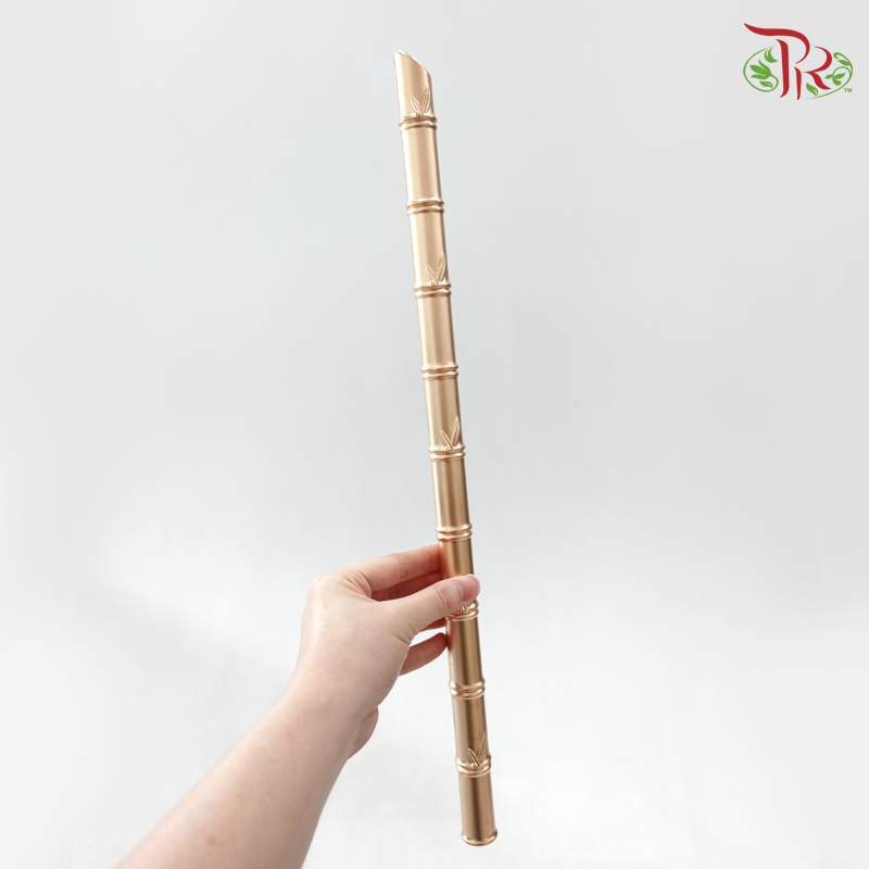 45cm - Golden Bamboo Decoration (6 Sticks)《如意金竹》