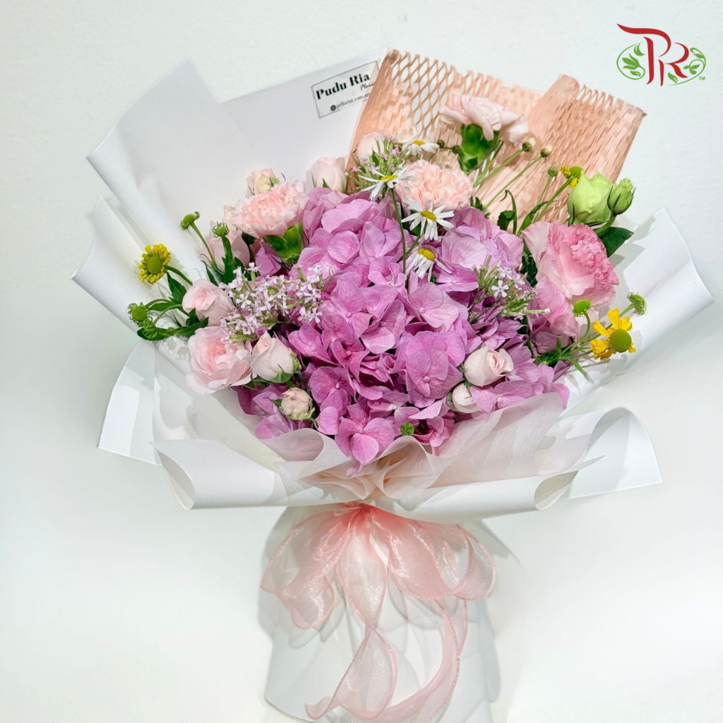 Signature Weekly Flower Bunch - Hydrangea Fairy Garden (Big Bunch)