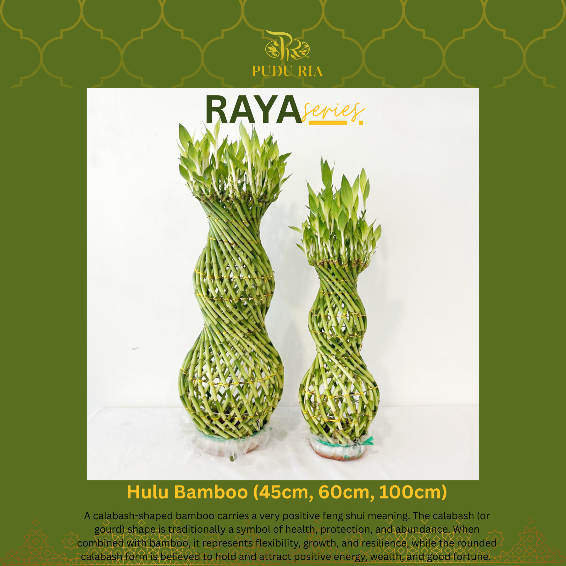 【RAYA 2026】Hulo Bamboo  - (With Size Option)