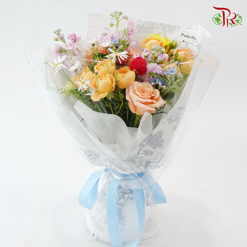 Signature Weekly Flower Bunch - Blooming Joy (Medium Bunch)