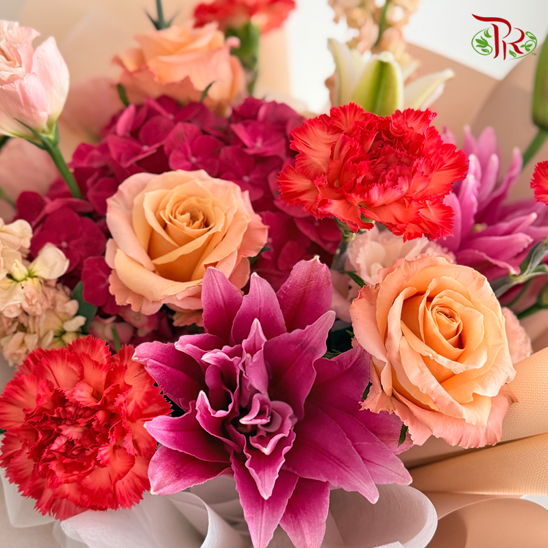 【Mum's Series】Glow of Her Love by bouquet scaffold