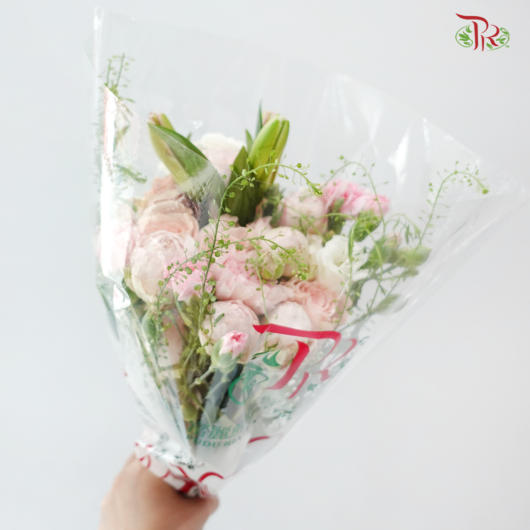 Signature Weekly Flower Bunch - Blush Lily Bouquet (Big Bunch)