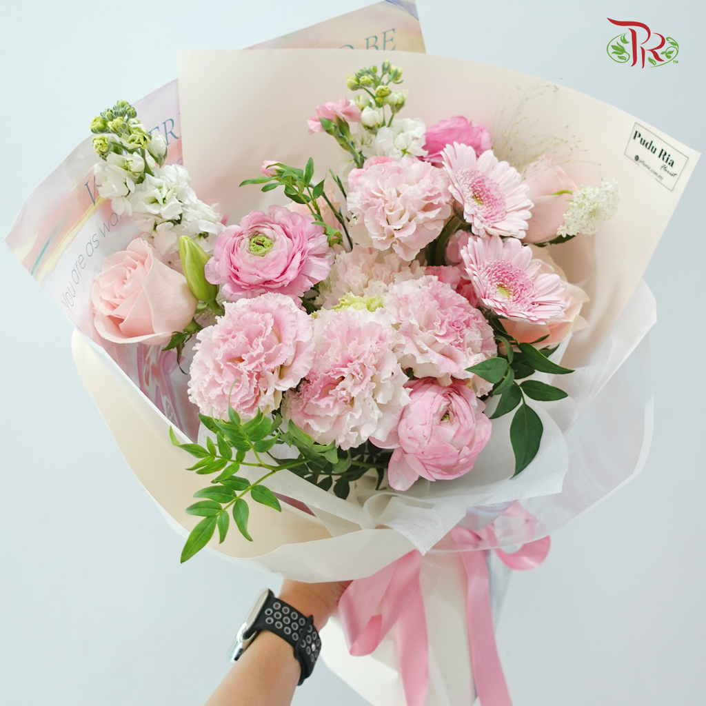 Signature Weekly Flower Bunch - Sugar Blush (Big Bunch)