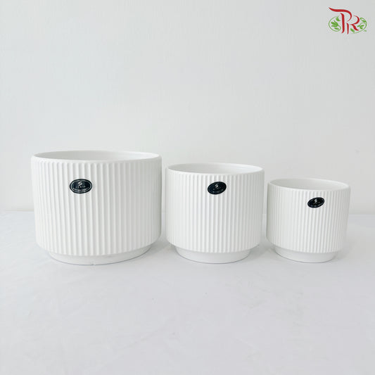 TX-JW7450000 White Pot (With Size Option)