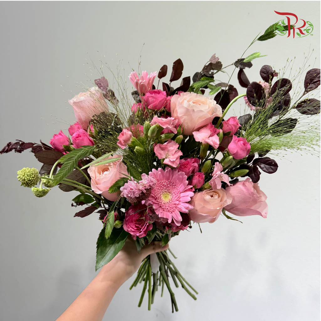 Signature Weekly Flower Bunch - Sweet Pink Mirage (Big Bunch)