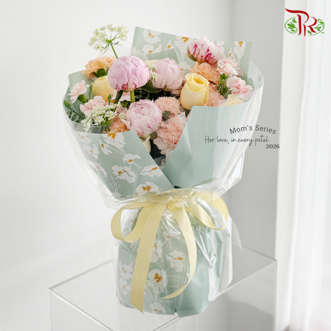 【Mum's Series】Mum’s Peony Fairy Garden Bouquet