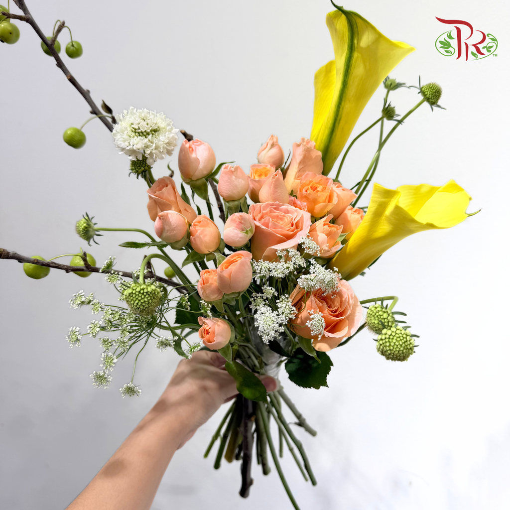 Signature Weekly Flower Bunch - Lovely Orchard Bloom (Medium Bunch)
