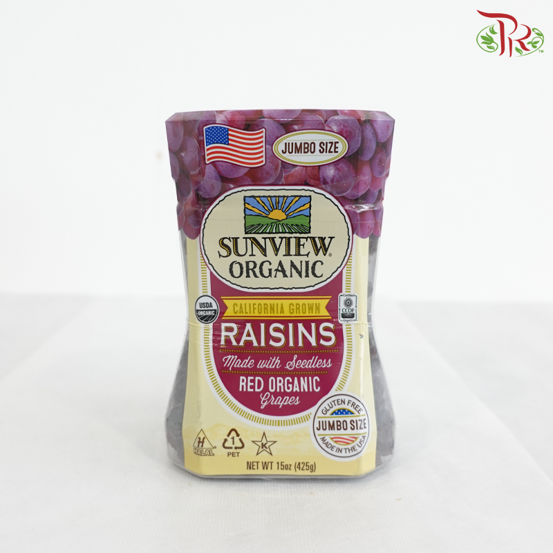 Sunview Organic Raisins (With Options)