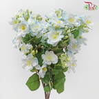 61cm - Artificial Jasmine Spray - Blue (5 Stems)