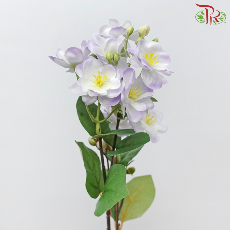61cm - Artificial Jasmine Spray - Lavender (5 Stems)