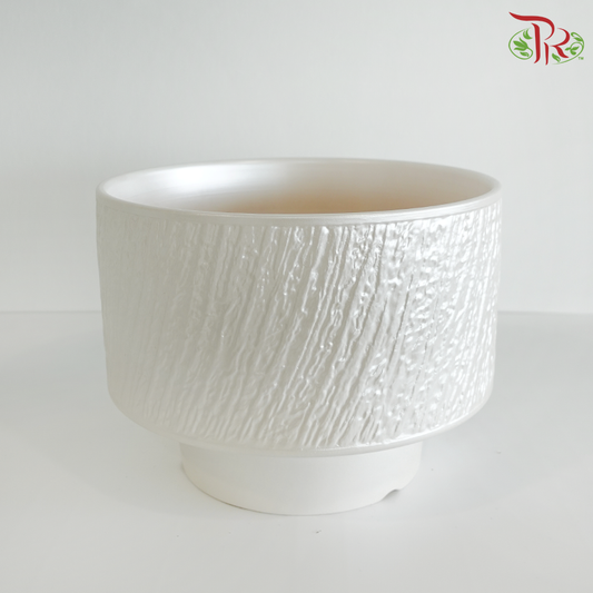 SSJ-16-10 Pearl White Pot (SSJ-16-10)