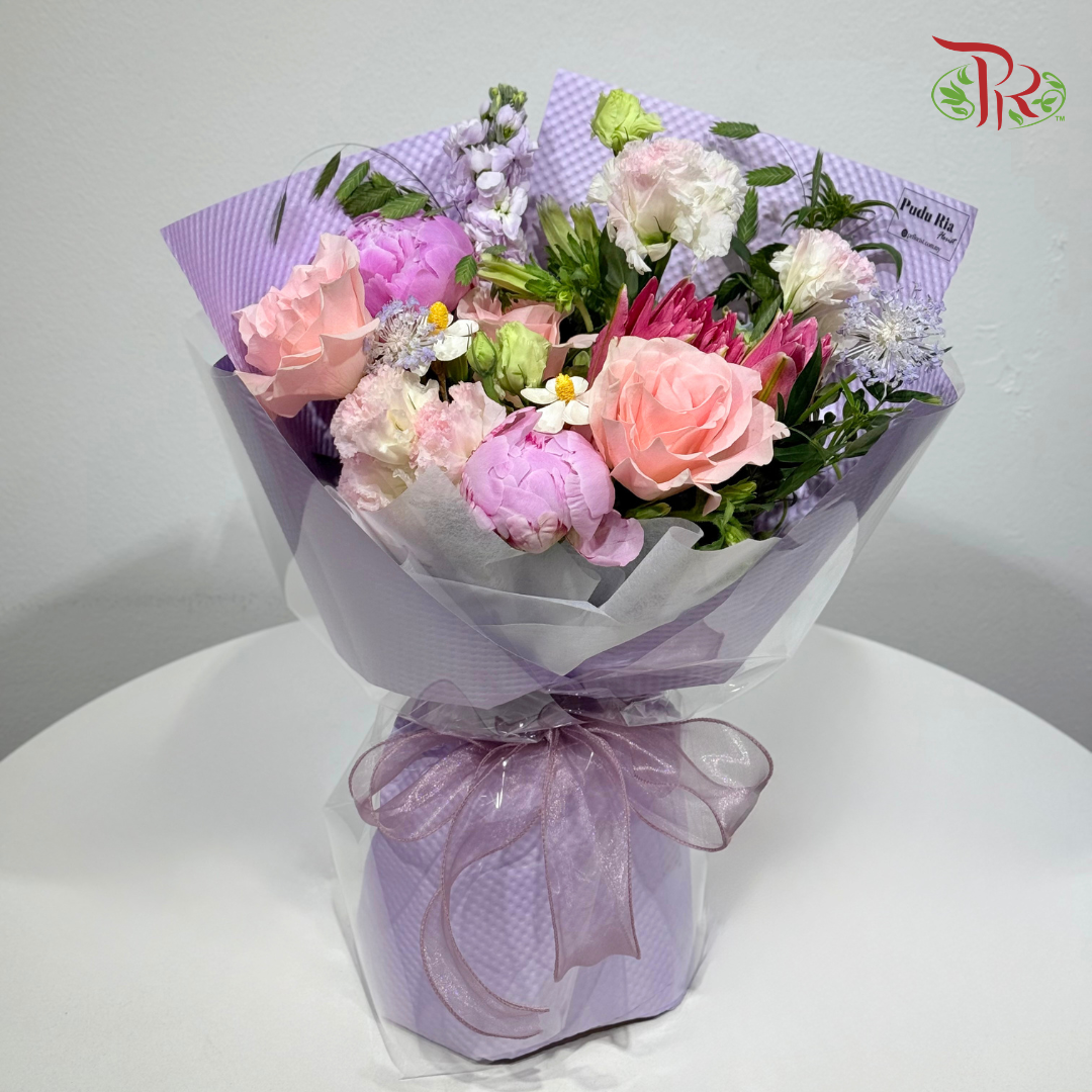 Signature Weekly Flower Bunch - Pink Botanical Symphony (Big Bunch)