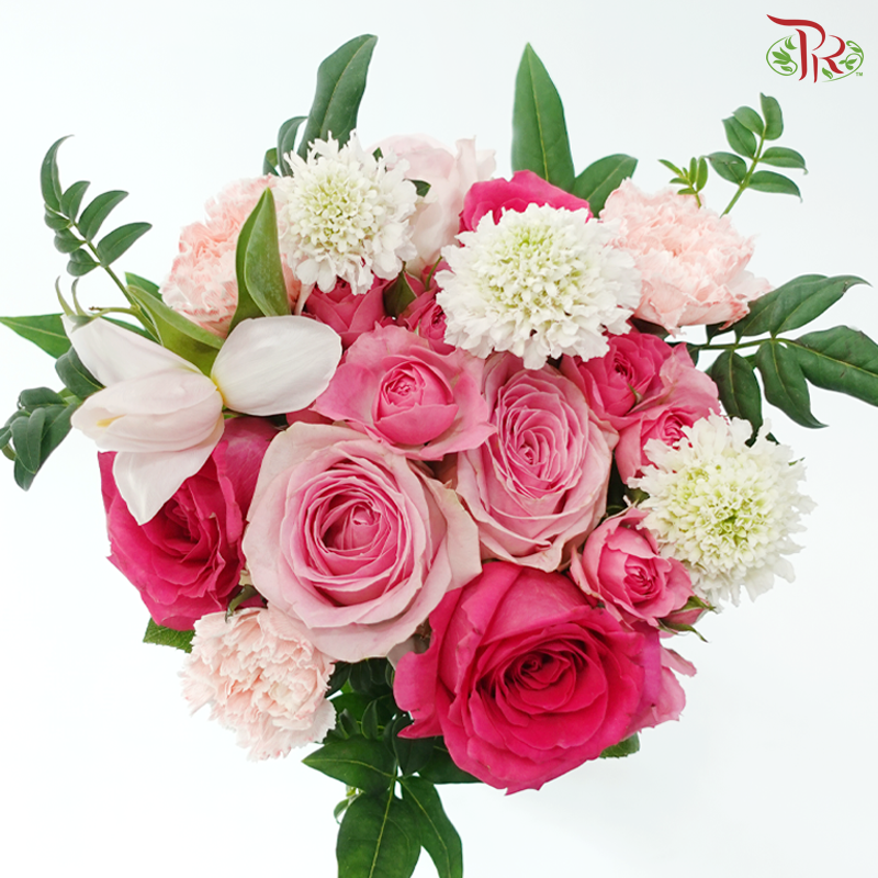 Signature Weekly Flower Bunch - Sugar Pink Romance (Big Bunch)