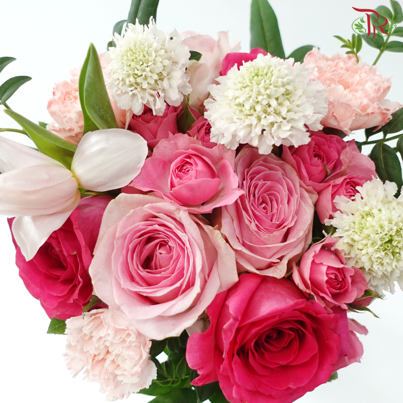 Signature Weekly Flower Bunch - Sugar Pink Romance (Big Bunch)
