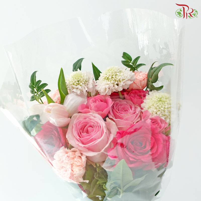 Signature Weekly Flower Bunch - Sugar Pink Romance (Big Bunch)