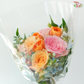 Signature Weekly Flower Bunch - Tangerine Blush Dream (Medium Bunch)