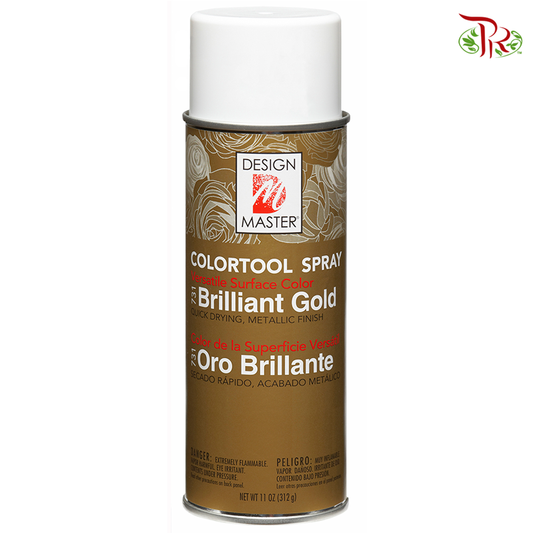 Design Master Colourtool Spray-Brlliant Gold (731)
