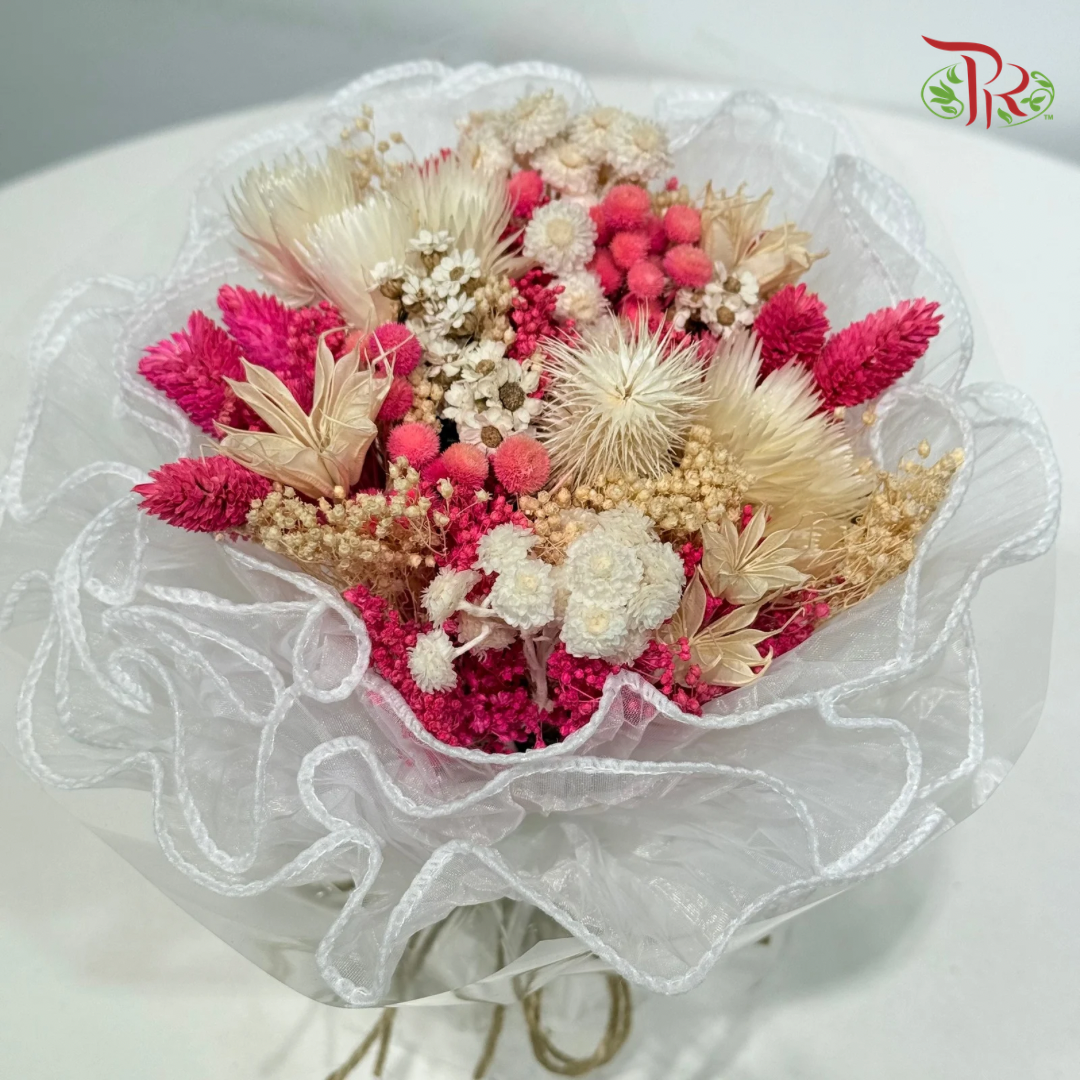 Mini Everlasting Hand Bouquet (Dried Flower)