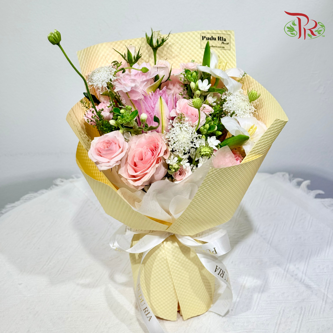 Signature Weekly Flower Bunch - Fairy Pink Garden (Big Bunch)