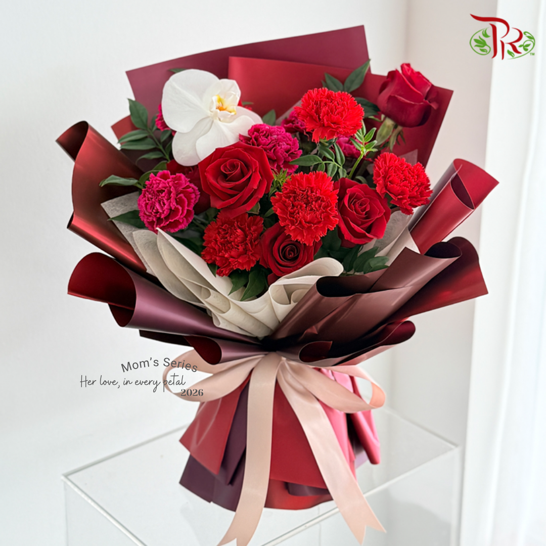 【Mum's Series】Rouge Royale by bouquet scaffold