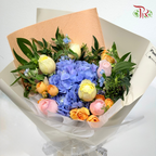 Signature Weekly Flower Bunch - Blue Belle Romance (Big Bunch)