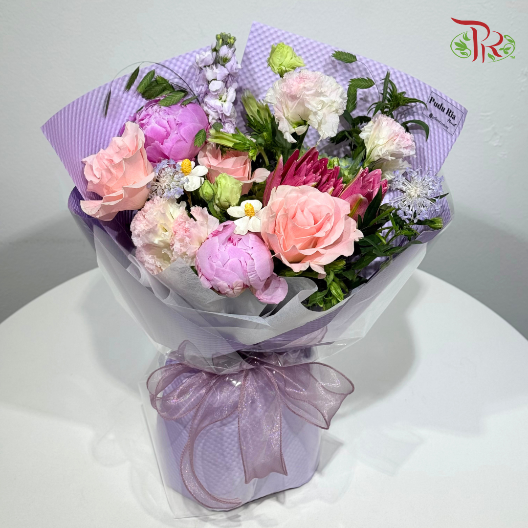 Signature Weekly Flower Bunch - Pink Botanical Symphony (Big Bunch)
