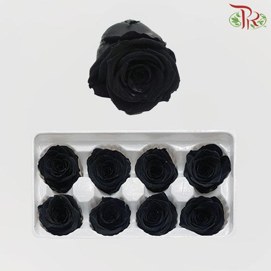 8 Bloom Rose - Black-Black-China-prflorist.com.my