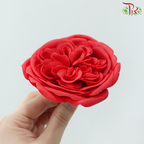 8 Blooms Austen Rose Soap Flower - Red (FBA088)-Red-Pudu Ria Florist-prflorist.com.my