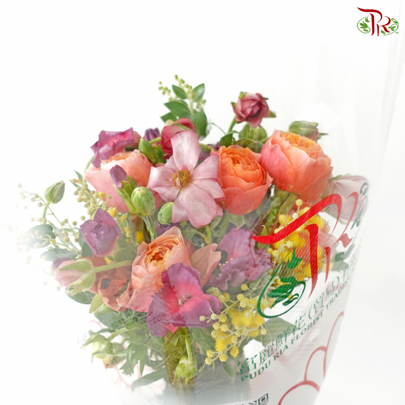 Signature Weekly Flower Bunch - Evening Lavender Garden (Medium Bunch)