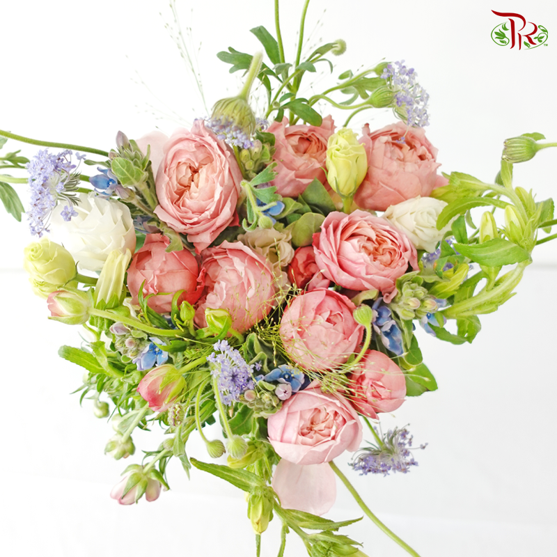 Signature Weekly Flower Bunch - Pink Butterfly Kiss (Medium Bunch)