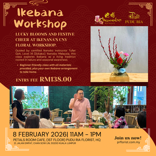 Bloom Into 2026: Chinese New Year Ikebana February Workshop