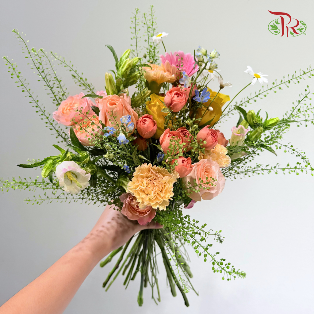 Signature Weekly Flower Bunch - Sunset Sugar Bloom (Medium Bunch)