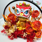 Opening Flower Box - Luxe Lucky Cat