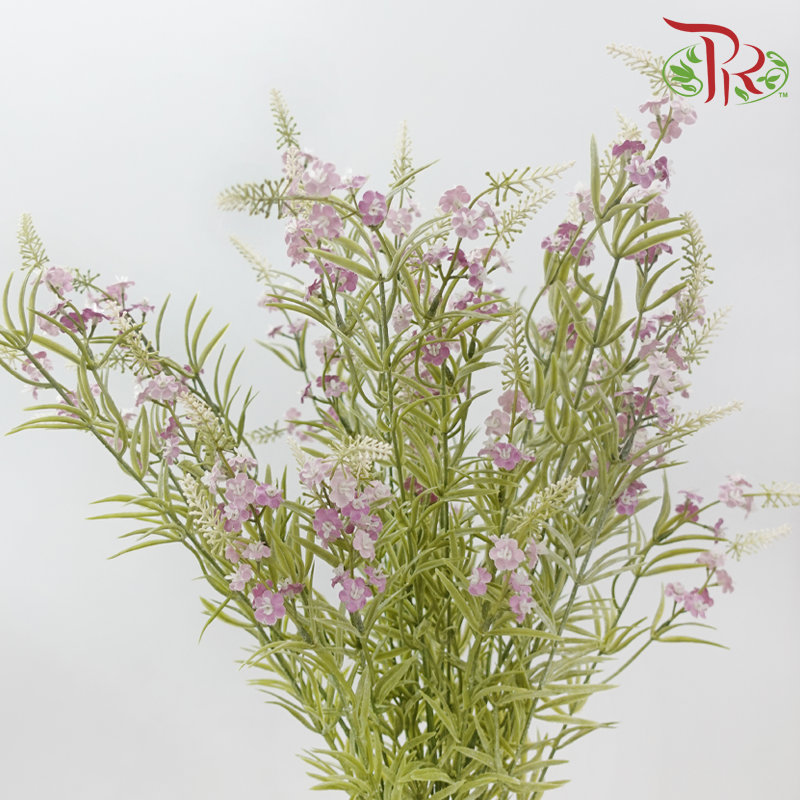 96cm - Artificial Lavender Spray - Lavender (5 Stems)