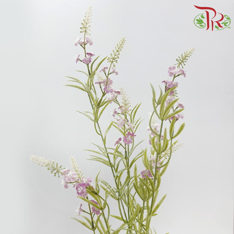 96cm - Artificial Lavender Spray - Lavender (5 Stems)