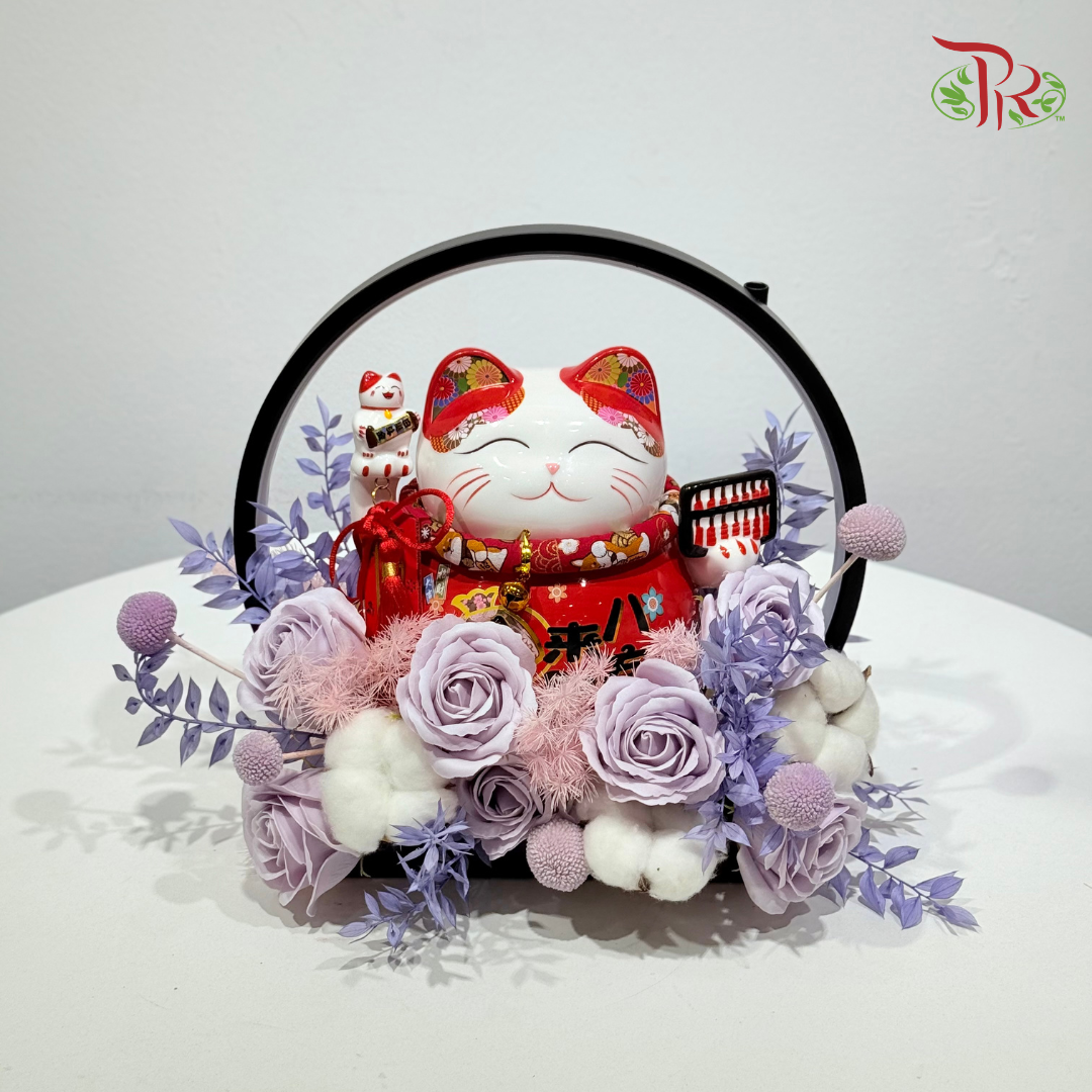 Opening Flower Box - Royal Lavender Blessing