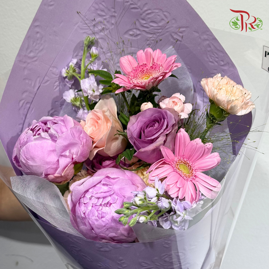 Signature Weekly Flower Bunch - Peony Fairy Moonlight (Big Bunch)