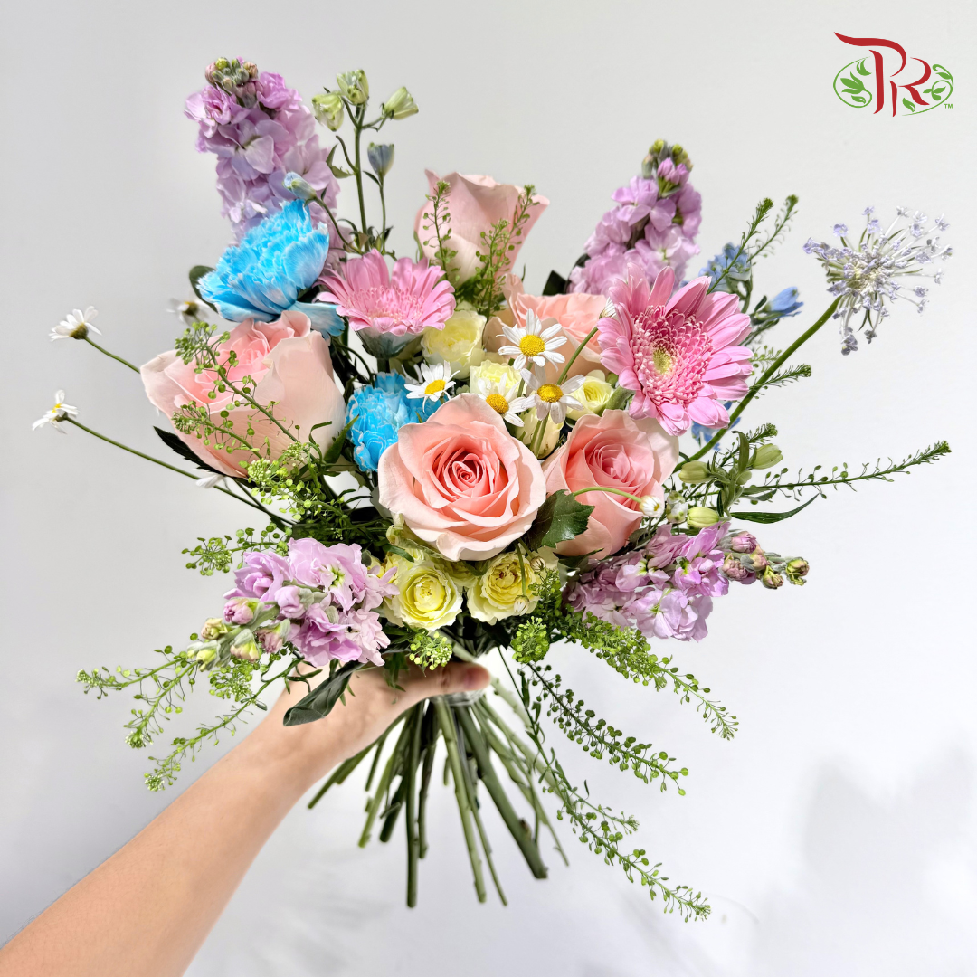 Signature Weekly Flower Bunch - Cotton Candy Pastel (Big Bunch)