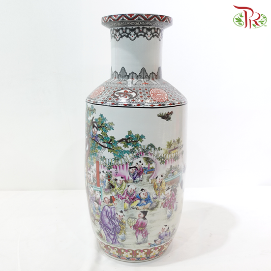 A160 Ceramic Jing De Vase