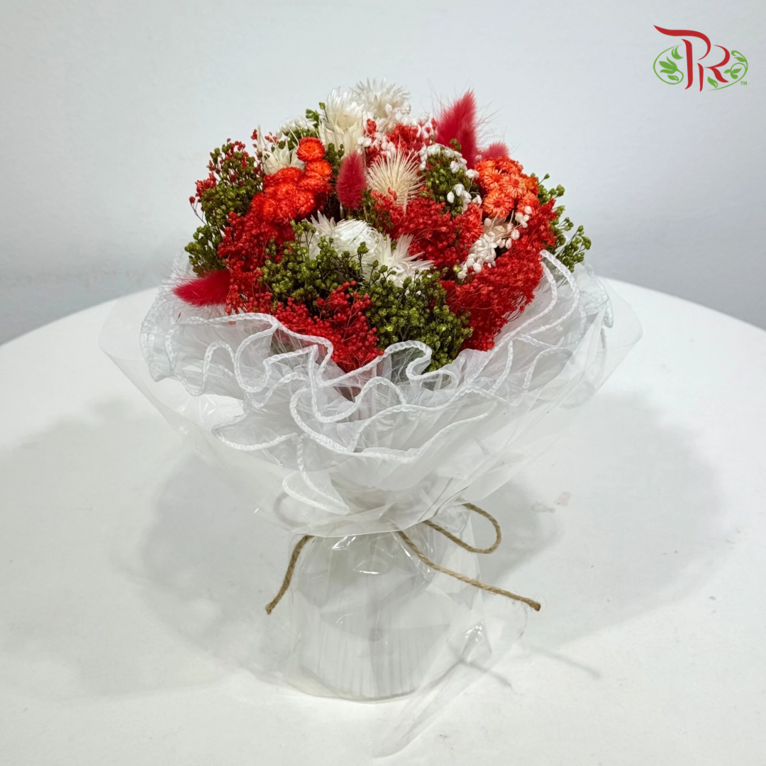 Mini Everlasting Hand Bouquet (Dried Flower)